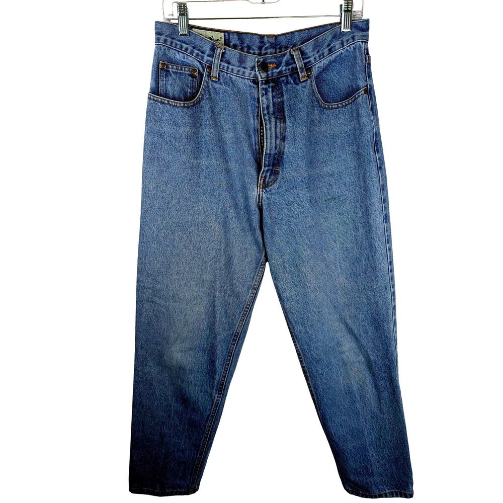 Eddie bauer Vtge 90's Womens  Mom Jeans Sz 12P W30"Rise12"Hip44 Ins27.5 Bottom